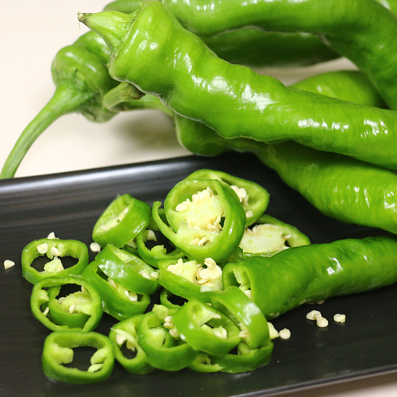 精品菜：青螺丝椒500g