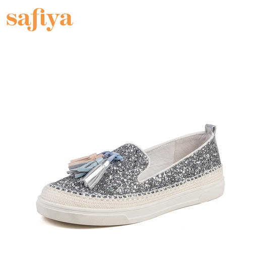 商场同款 | Safiya/索菲娅春季渔夫鞋流苏装饰女鞋SF91112034 商品图0