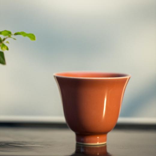 「茶器」豇豆红铃铛杯（大） 商品图0