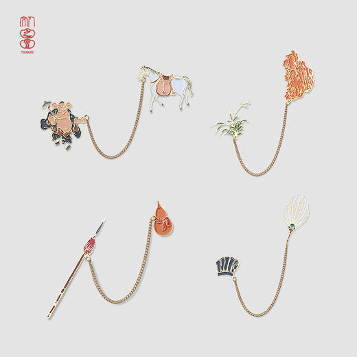 四大名著系列黄铜书签 商品图4