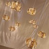 511-10头拱形水晶吊灯【运费自理】 商品缩略图0