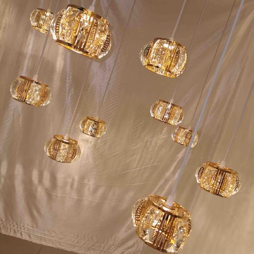 511-10头拱形水晶吊灯【运费自理】 商品图0