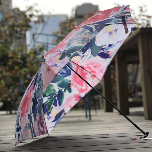 优品堂“泼墨成画”三折超轻精品遮阳太阳伞，晴雨两用伞 商品图3
