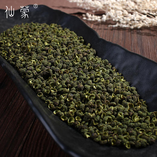 仙蒙青花椒四川特产绿麻椒干青麻椒粒道地堂麻椒汉源青花椒 商品图2