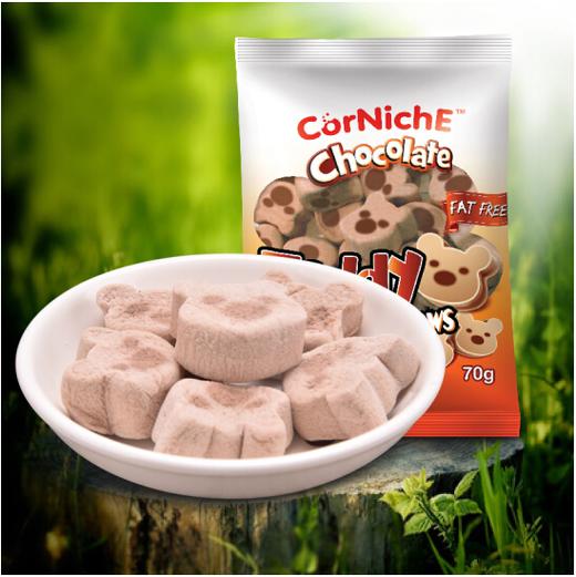 【亚欧超市】可尼斯巧克力棉花糖70g 商品图1