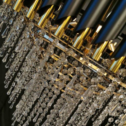 505-80公分铝材水晶吊灯【运费自理】 商品图4