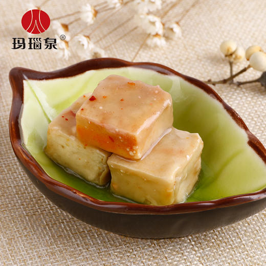 玛瑙泉香辣白腐乳八公山豆腐乳汤汁无油安徽淮南寿县特产微臭 280g 商品图1