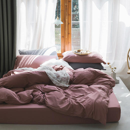 回购最多的天竺棉床上四件套2020纯色版 商品图1