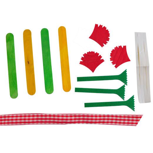 母亲节送妈妈的礼物手工diy自制相框花幼儿园自制材料制作包儿童 商品图3