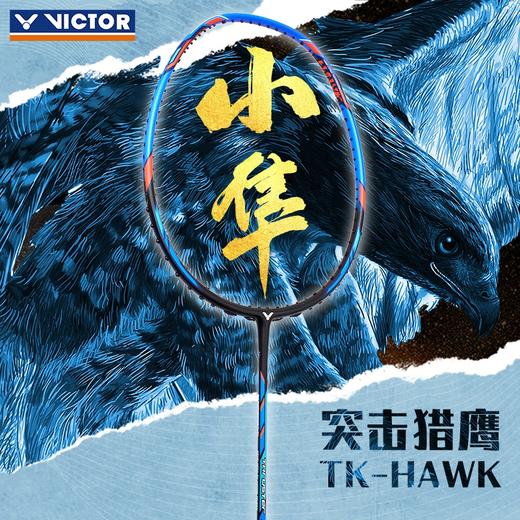 【双11大促进行中】胜利VICTOR TK-HAWK 羽毛球拍 突击猎鹰 HAWK黑金小隼 商品图1