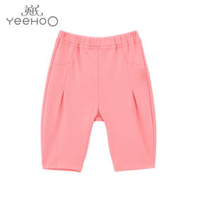英氏-童衣类（夏）D0英针中裤海螺壳色