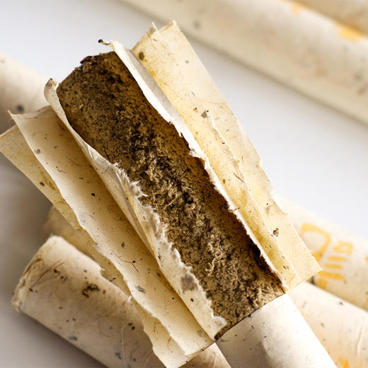 【象记狂欢】 伏牛山艾条10根/盒艾灸条手工作艾草条熏艾灸纯艾绒艾草艾叶随身灸 商品图2