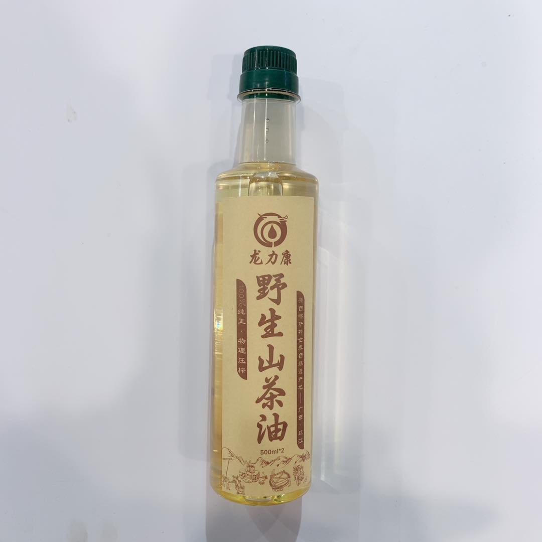 【山茶油】 环江县龙力康100%纯正野生山茶油物理压榨一级500ml
