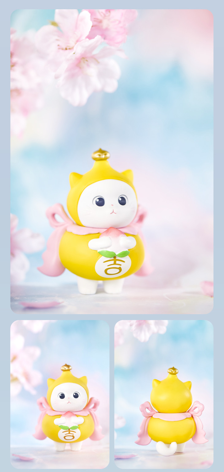 故宫盲盒宫廷宝贝猫祥瑞系列试好运不支持退换单盒