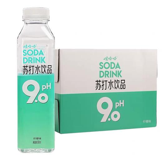 娃哈哈PH9.0苏打水500ml*15瓶弱碱性气泡水哇哈哈包邮整箱 商品图2