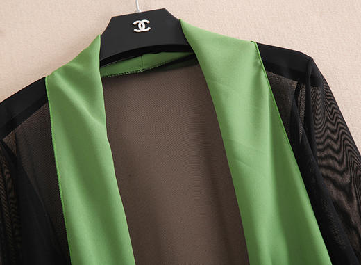 YDGJ新品中老年妈妈装夏季开衫外套加肥加大绣花防晒衫披肩WY 商品图2