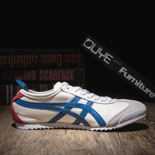 Onitsuka Tiger-鬼塚虎 MEXICO 66 DELUXE 复古休闲板鞋 黑色 商品图5