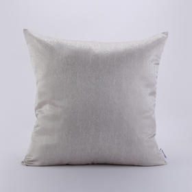 Sealy丝涟 银色细条纹提花抱枕（单只）