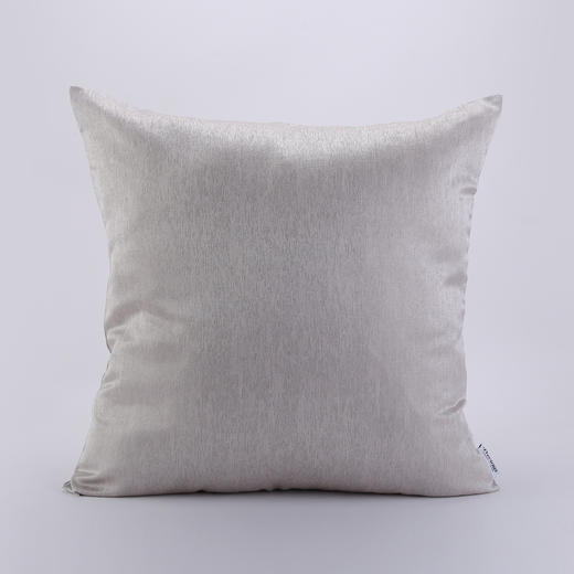 Sealy丝涟 银色细条纹提花抱枕（单只） 商品图0