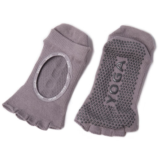 《15送1》哈瓦塔专业全棉瑜伽五指袜女舞蹈袜运动袜防滑袜防臭普拉提漏趾漏背瑜伽袜 商品图5