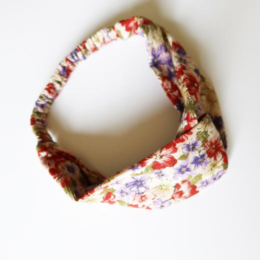 HUGOJIRO窄版发带插画in full bloom 商品图4