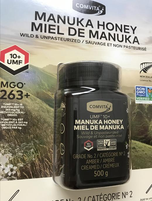 特价！麦卢卡蜂蜜UMF10+（manuka） Costco版 500g 温哥华直邮 商品图3