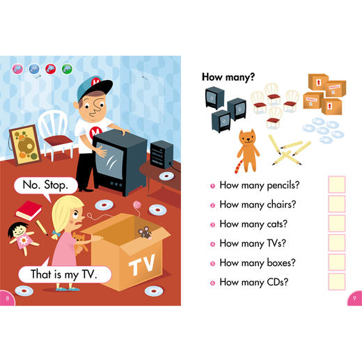 丽声海豚英语分级读物第一级下 8册 点读版扫码听音频少儿英语分级阅读STEAM教育理念 阅读写作听力口语 商品图2