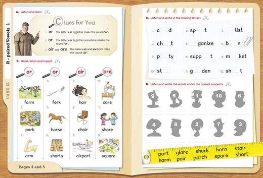 丽声瑞格叔叔自然拼读法青少版2(外研社英语分级阅读)(点读版)(配光盘) 商品图1