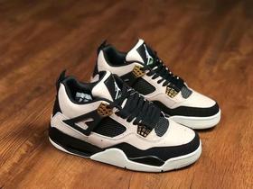 Nike Air Jordan AJ4 乔丹4代 赛车蓝 白红 大理石 炫光紫变色龙   赛车黑蓝 黑白涂鸦 黑镭射 黑紫 猛龙