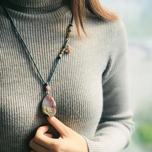 山水之间盐源玛瑙挂链 商品图2