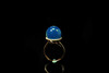 素雅·墨西哥蓝珀18k玫瑰金镶钻戒指 商品缩略图2
