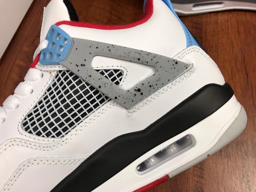 aj4鸳鸯Air Jordan 4 “What The 4” 融合了白红、白水泥和白蓝 3 款超经典配色 商品图2