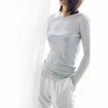 CG｜Knit Silk T-Shirt [针织真丝长袖T恤] 商品缩略图0
