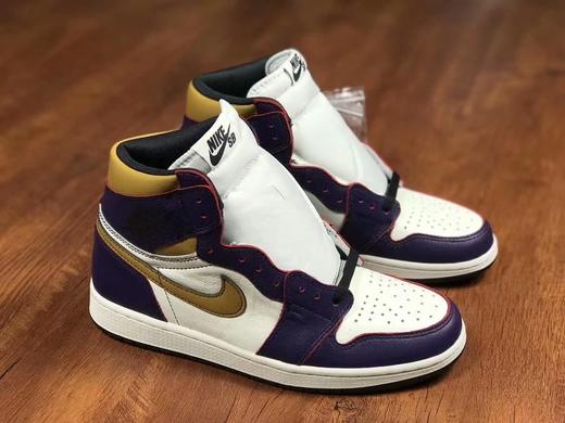 Air Jordan 1 Retro High 刮刮乐  湖人 可刮 商品图1