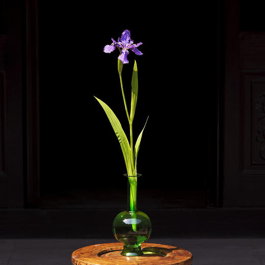 翠绿玻璃净瓶 文人空间新品 商品图5