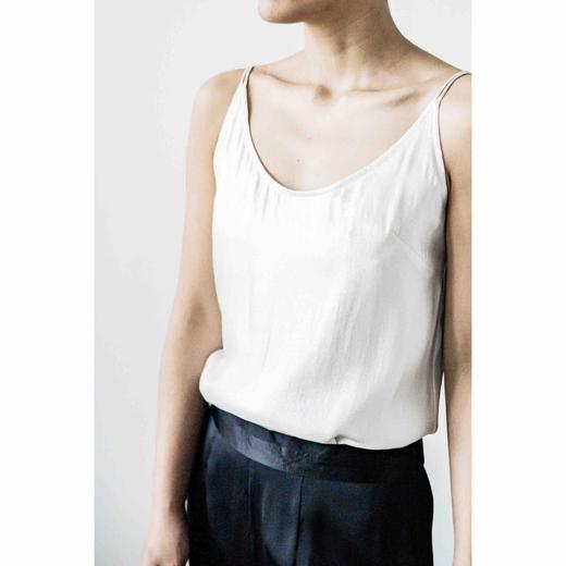 CG｜Round Neck Tank TOP [真丝吊带上衣] 商品图3