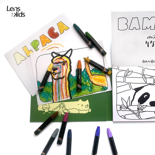 【柚桔园】《认字儿涂小画》好玩的识字涂色本 商品图4