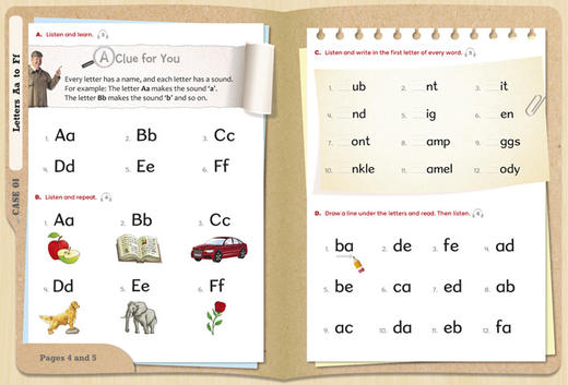 丽声瑞格叔叔自然拼读法青少版1(外研社英语分级阅读)(点读版)(配光盘) 商品图1