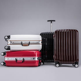 银座 单拉杆铝框拉杆箱万向轮旅行箱登机行李箱JF60Y-1K