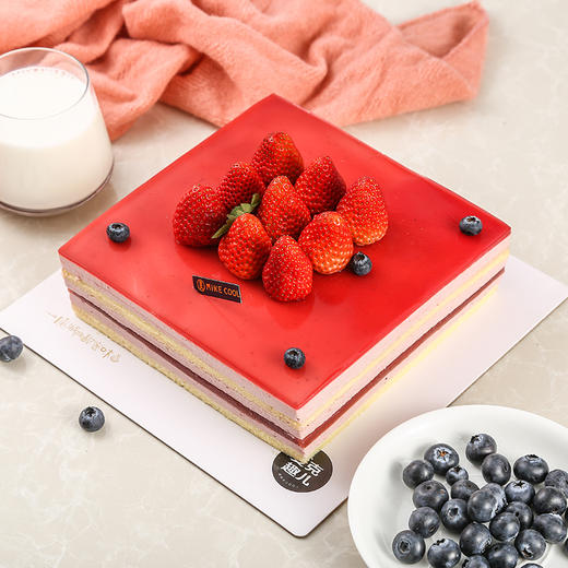 双莓乳酪慕斯bilberrymousse