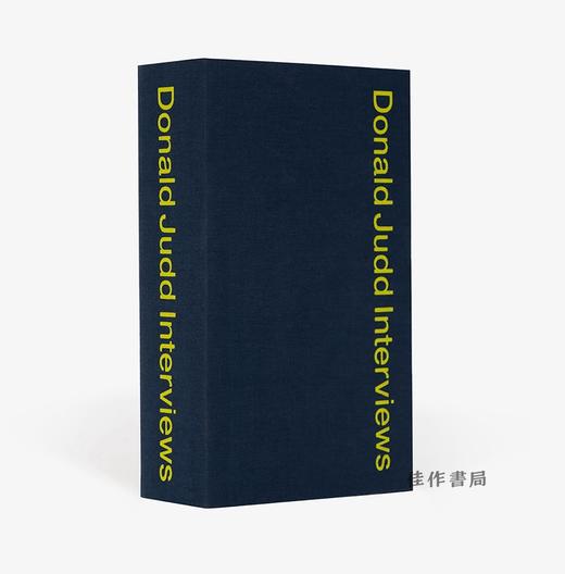 Donald Judd Interviews / 唐纳德·贾德访谈录 商品图1