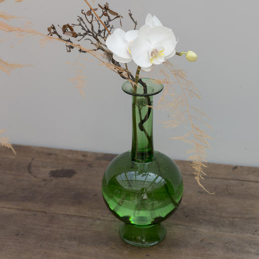 翠绿玻璃净瓶 文人空间新品 商品图3