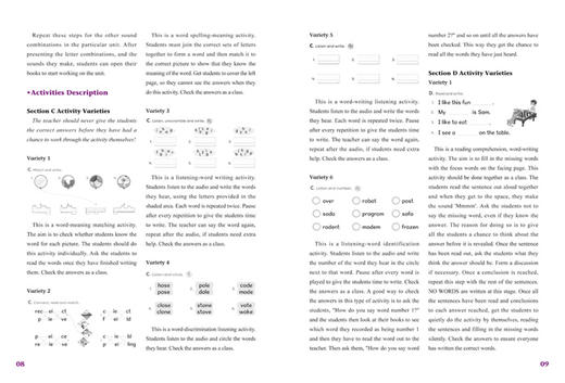 丽声瑞格叔叔自然拼读法教师资源包(第三.四.五册)(配光盘) 商品图2