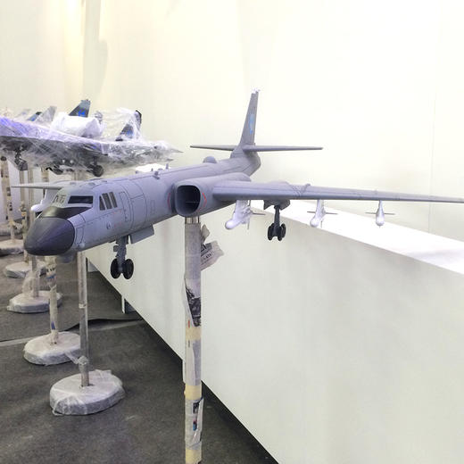特尔博1:24轰6轰炸机大飞机模型丨合金仿真军事模型丨航展定制丨科普
