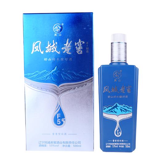 辽宁名酒　凤城老窖 凤5 酱香型 500ml/瓶   53度/ 40.8度 商品图0