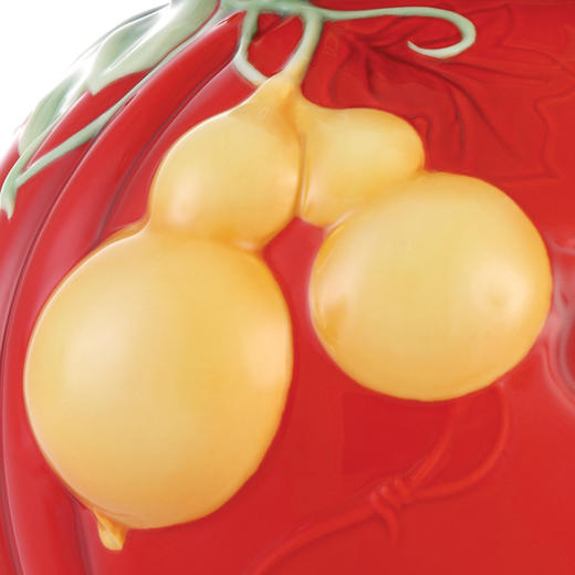 【彼达思】法蓝瓷 FZ03392 丰实满载 瓷瓶 商品图2