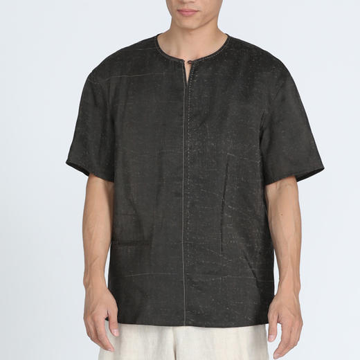 TANGY Collection天意柞丝莨线迹上衣 商品图1