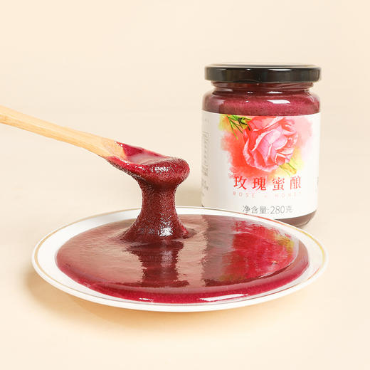 【玫瑰蜜酿】等蜂来玫瑰蜜酿280g，自然玫瑰与天然蜂蜜的甜蜜融合 商品图3
