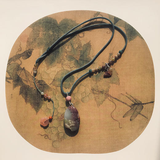 山水之间盐源玛瑙挂链 商品图0