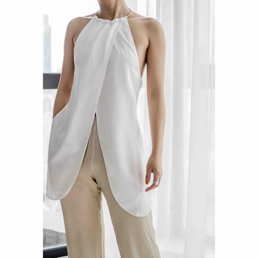 CG｜Bianca TOP [真丝项圈露背上衣] 商品图3